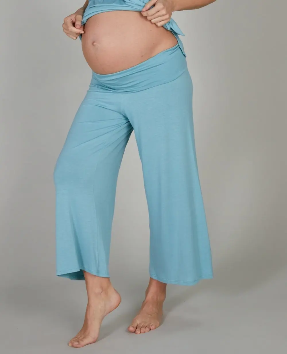 Pantalon 7/8ème de grossesse Origin - Ocean – Image 6