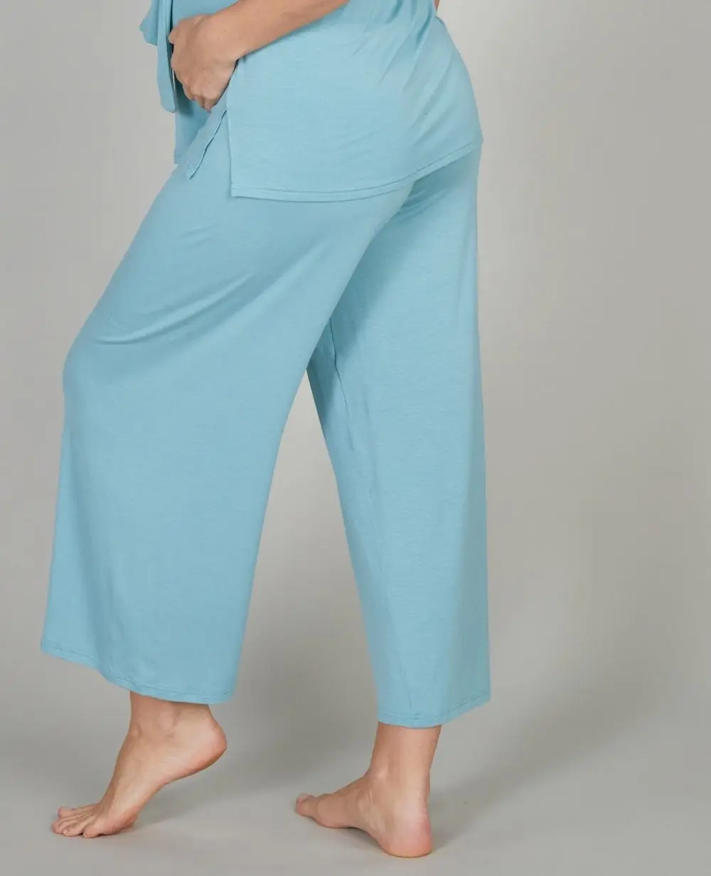 Pantalon 7/8ème de grossesse Origin - Ocean – Image 3