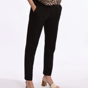 Pantalon carotte de maternité Clark - Noir