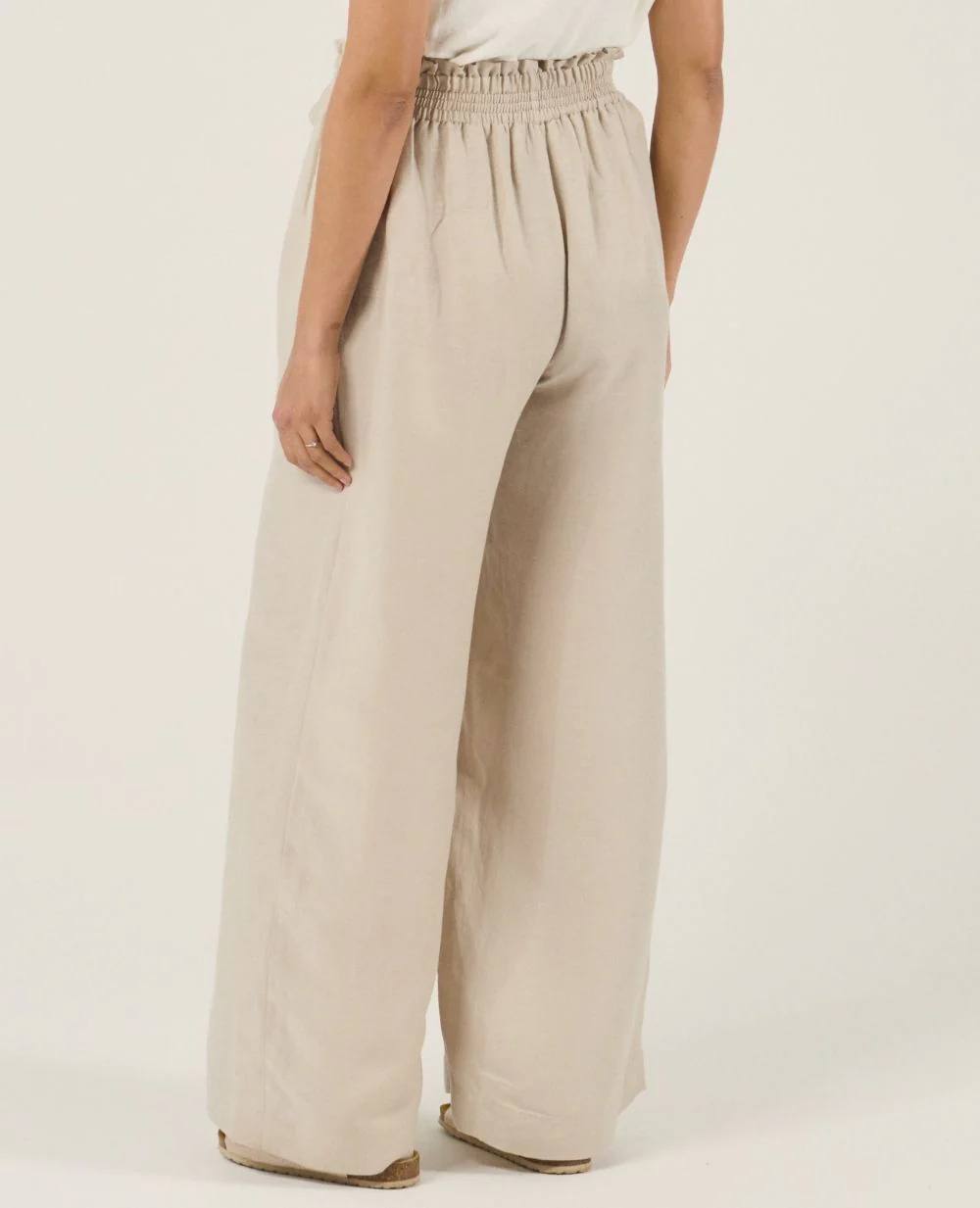 Pantalon de grossesse Sahel - Beige – Image 4