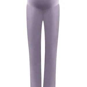 Pantalon de grossesse satin Sofia - Brume