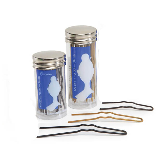 Épingles à chignon Bunheads 6,4cm châtain – Image 2