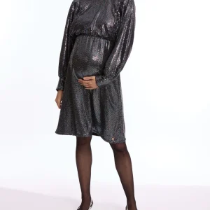 Robe de grossesse et d’allaitement Mia - Bleu