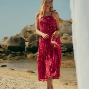 Robe longue de grossesse et d’allaitement Nagoya - Multico