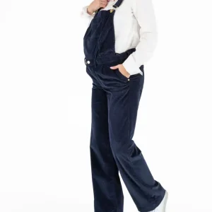 Salopette 2 en 1 ( jean Clyde + haut de salopette amovible ) - Marine