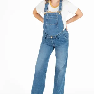 Salopette 2 en 1 ( jean Kelly + haut de salopette amovible ) - Mid Blue