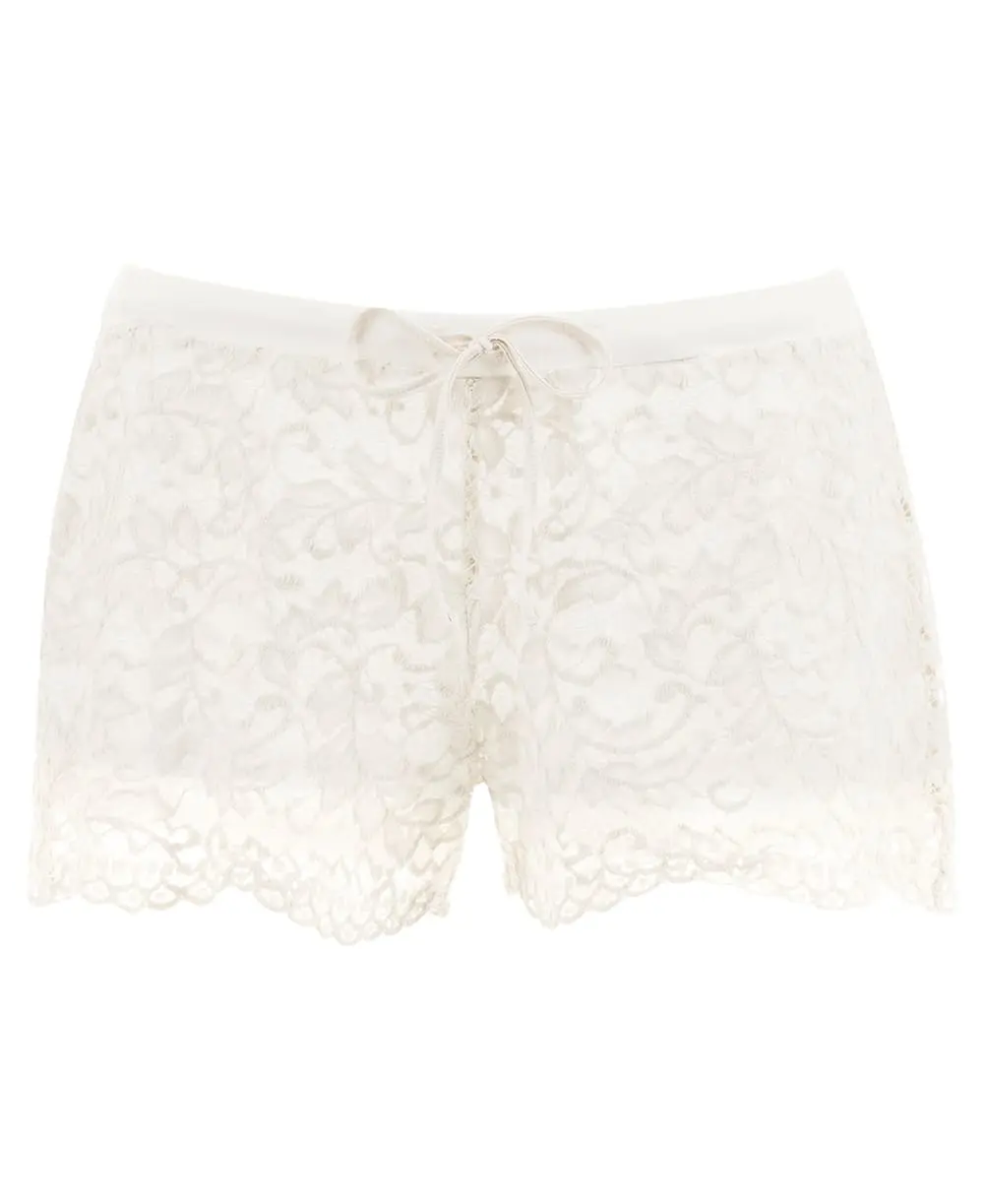 Short de grossesse Sofia - Blanc – Image 3