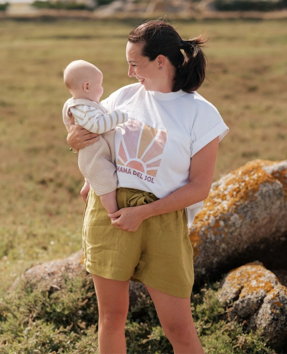 Short de maternité Nubie - Anis – Image 8