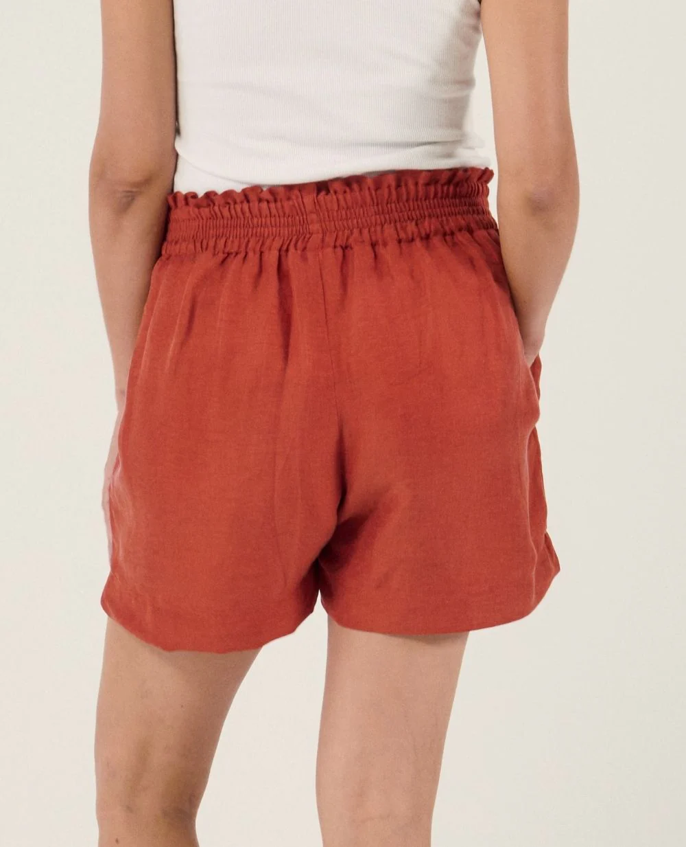 Short de maternité Nubie - Cuivre – Image 5