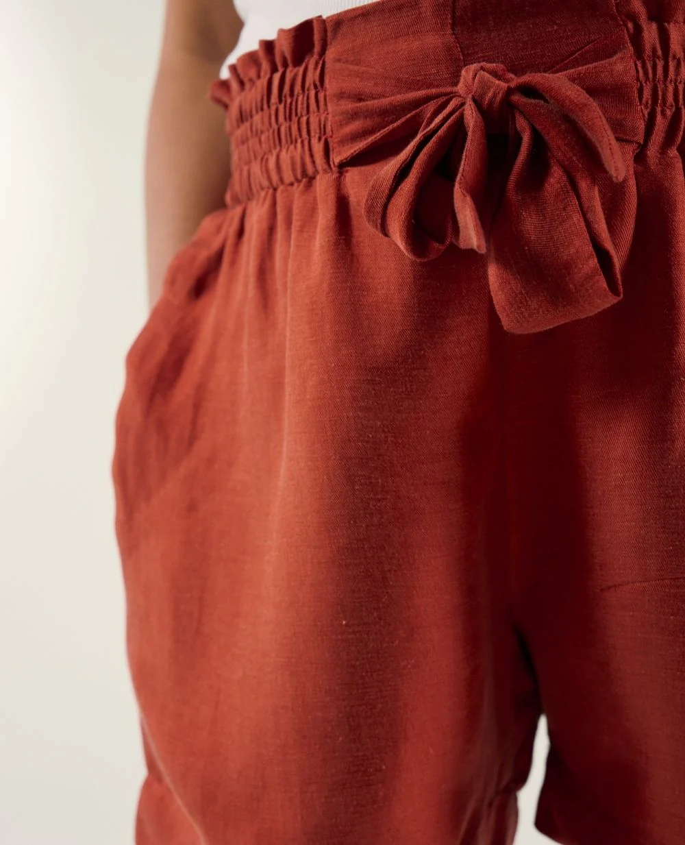 Short de maternité Nubie - Cuivre – Image 7