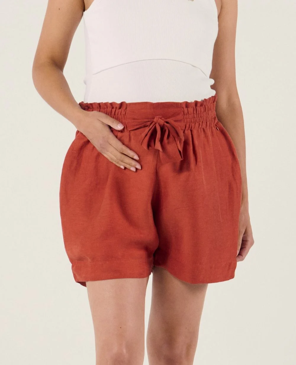 Short de maternité Nubie - Cuivre