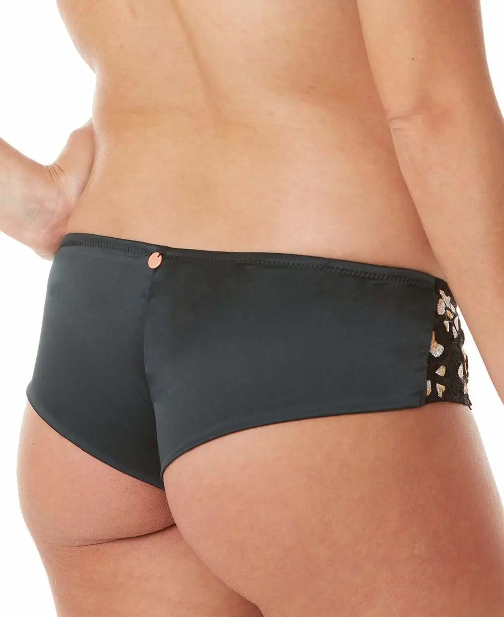 Shorty de grossesse Cléo - Noir – Image 5