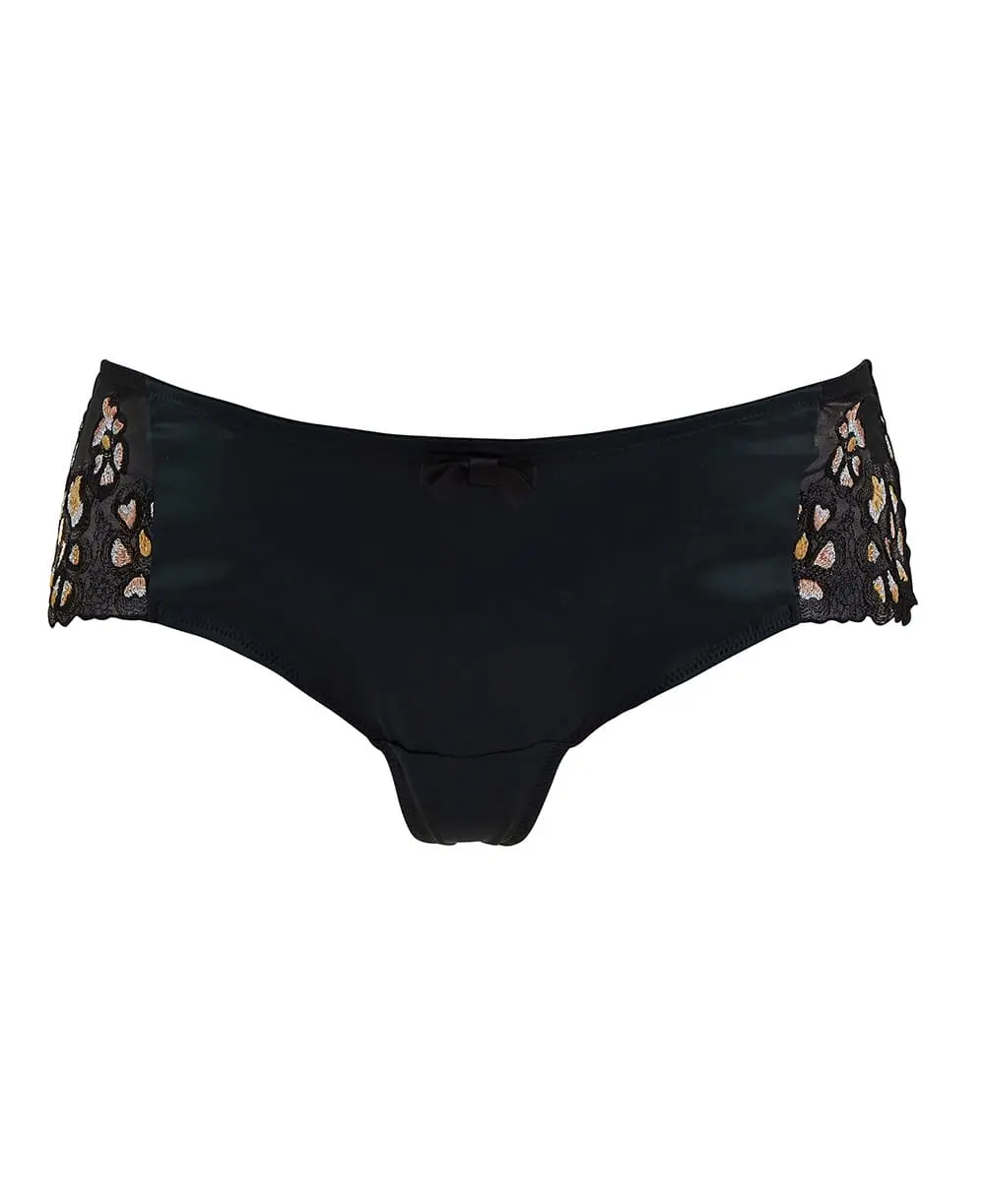 Shorty de grossesse Cléo - Noir – Image 3