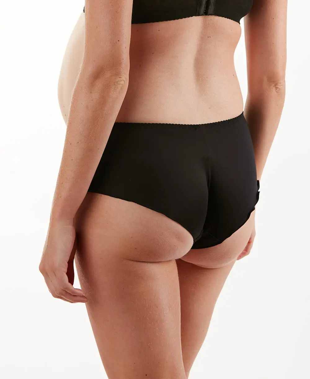 Shorty de grossesse Iris - Noir – Image 4