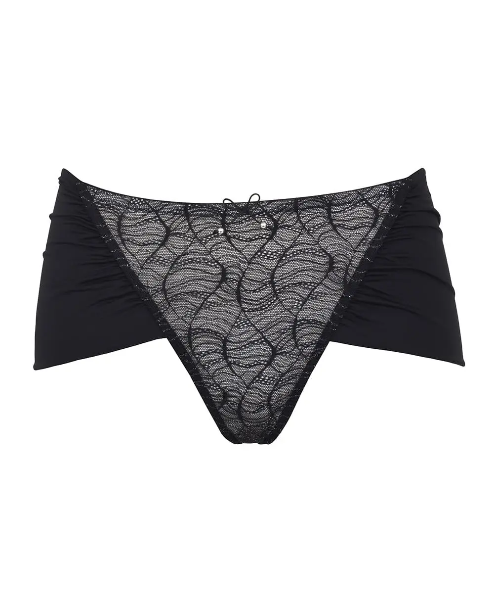 Shorty de grossesse MAGIC - Noir – Image 3