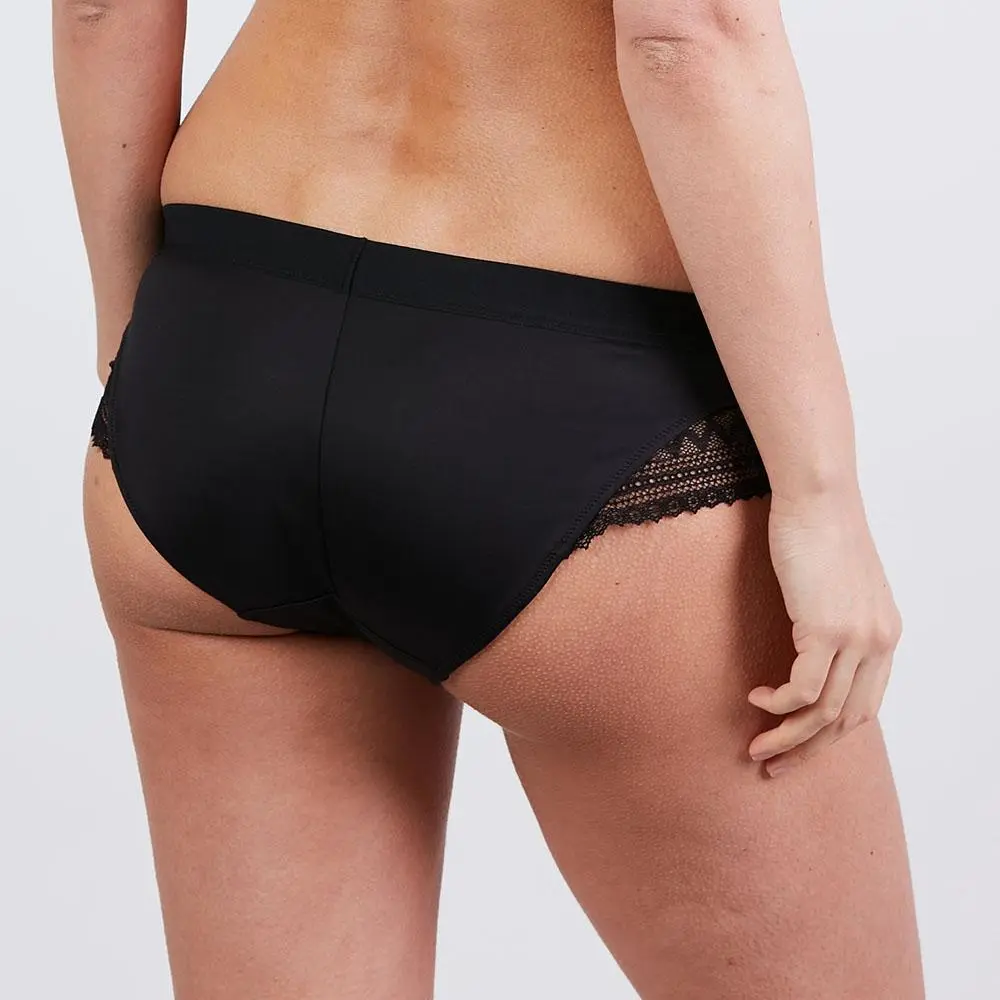 Shorty de grossesse Serena - Noir – Image 5