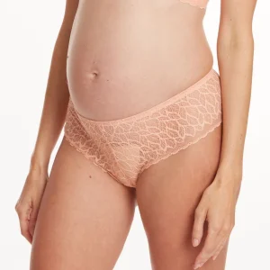Shorty de maternité Bliss - Peche