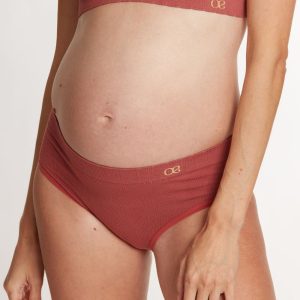 Slip de maternité Zoé - Terracota