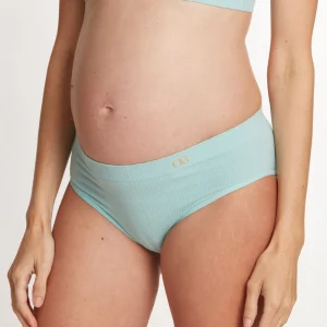 Slip de maternité Zoé - Vert D'Eau