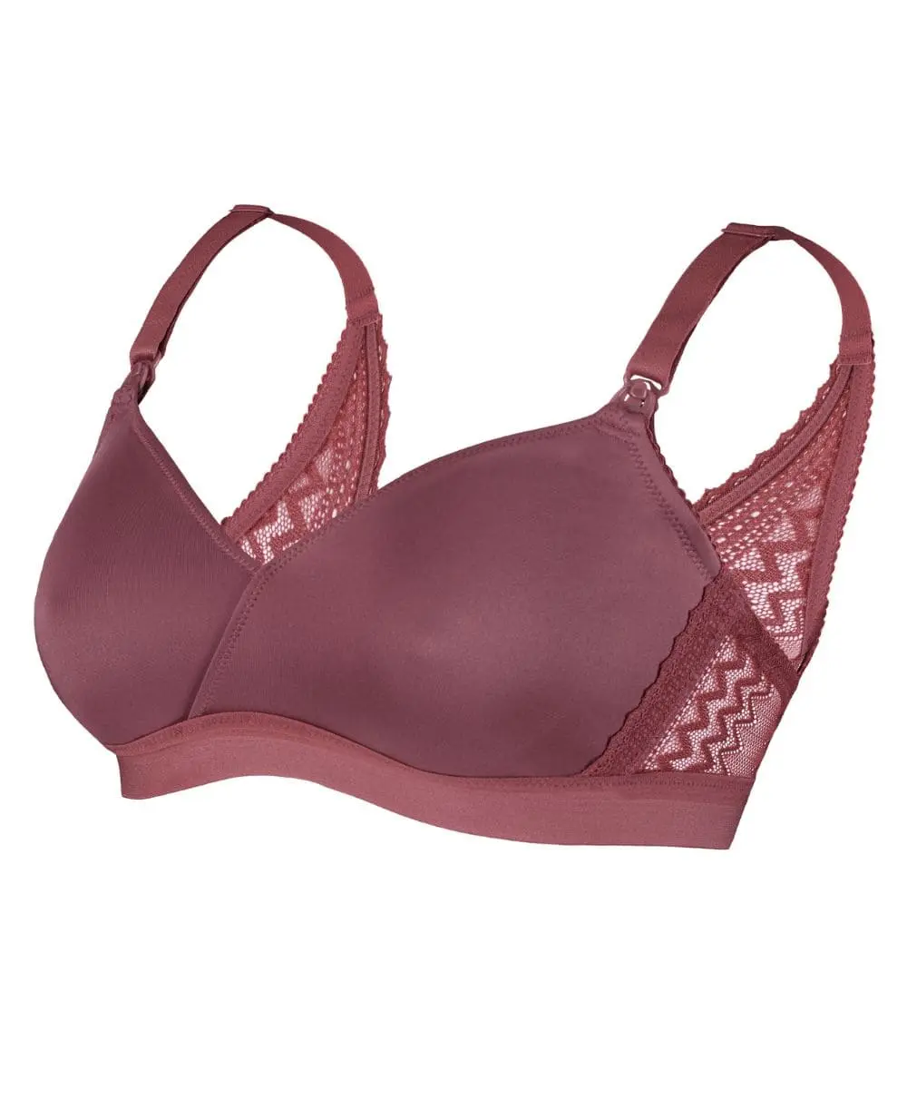 Soutien-gorge de grossesse et d'allaitement Serena - Prune