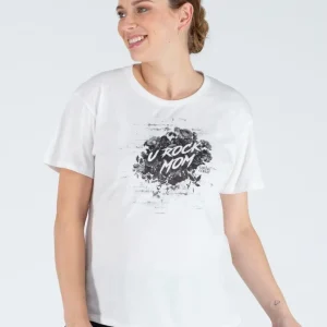 T-shirt de grossesse Rock - Noir