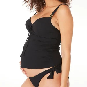 Tankini de grossesse avec armatures Porto Vecchio - Noir