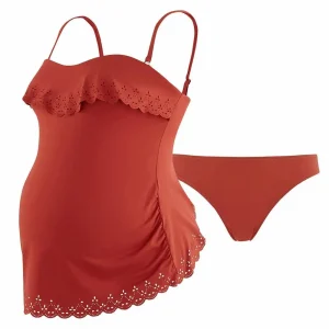 Tankini de grossesse Bloom - Cuivre