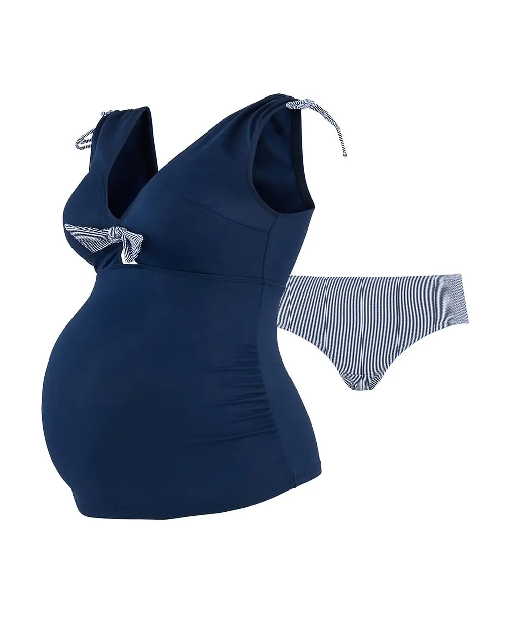 Tankini de grossesse St-Tropez - Marine – Image 3