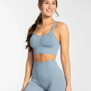Timeless Scrunch Bh "Stahlblau"
