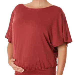 Top de grossesse et d'allaitement Origin - Terracotta