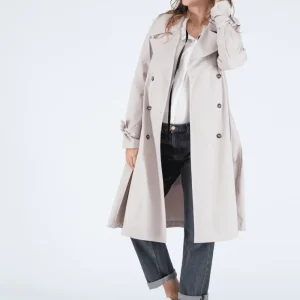 Trench déperlant de grossesse Megan - Sable