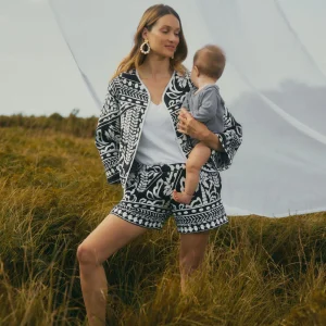 Veste jacquard matelassée Java - Multico